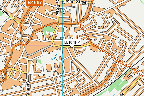 LE10 1HP map - OS VectorMap District (Ordnance Survey) LE10 1HP map - OS VectorMap District (Ordnance Survey)