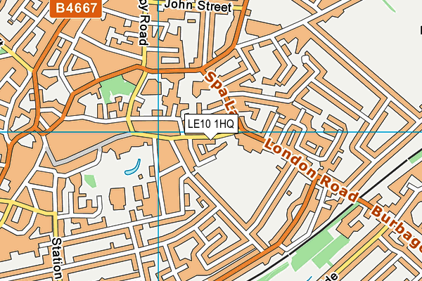LE10 1HQ map - OS VectorMap District (Ordnance Survey) LE10 1HQ map - OS VectorMap District (Ordnance Survey)