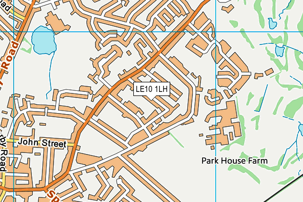 LE10 1LH map - OS VectorMap District (Ordnance Survey) LE10 1LH map - OS VectorMap District (Ordnance Survey)
