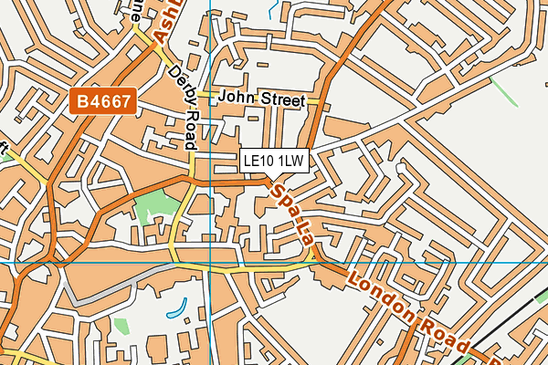 LE10 1LW map - OS VectorMap District (Ordnance Survey) LE10 1LW map - OS VectorMap District (Ordnance Survey)