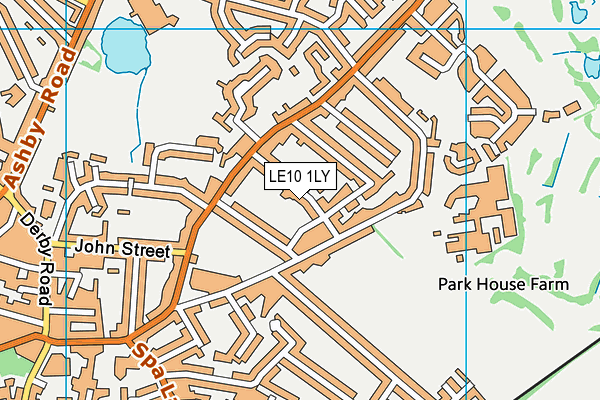 LE10 1LY map - OS VectorMap District (Ordnance Survey) LE10 1LY map - OS VectorMap District (Ordnance Survey)