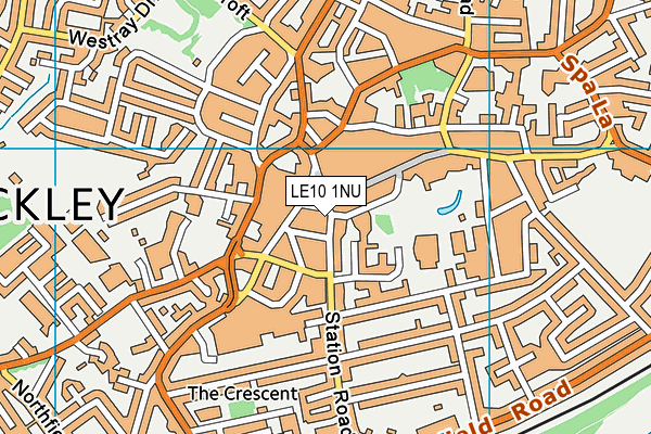 LE10 1NU map - OS VectorMap District (Ordnance Survey) LE10 1NU map - OS VectorMap District (Ordnance Survey)