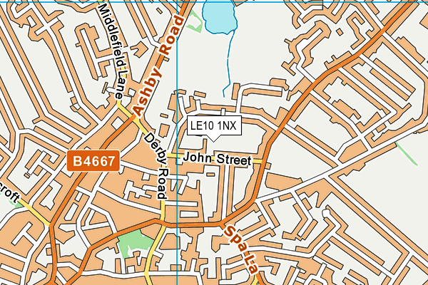 LE10 1NX map - OS VectorMap District (Ordnance Survey) LE10 1NX map - OS VectorMap District (Ordnance Survey)
