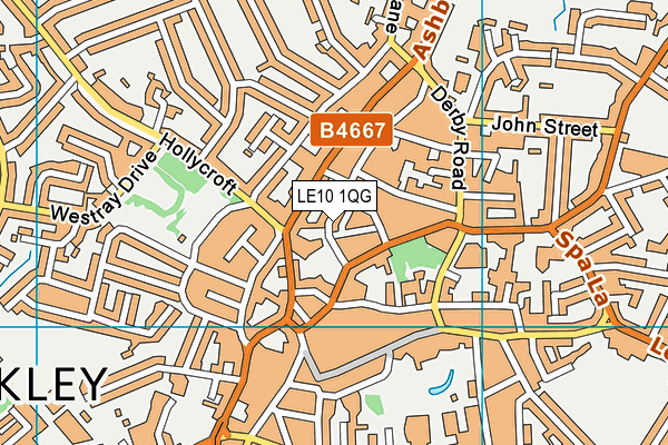 LE10 1QG map - OS VectorMap District (Ordnance Survey) LE10 1QG map - OS VectorMap District (Ordnance Survey)