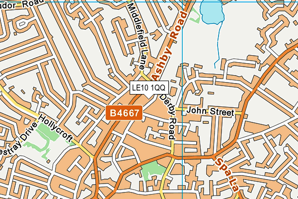 LE10 1QQ map - OS VectorMap District (Ordnance Survey) LE10 1QQ map - OS VectorMap District (Ordnance Survey)