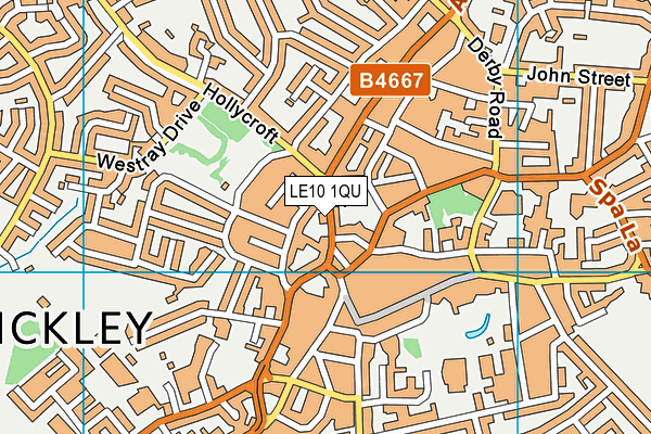 LE10 1QU map - OS VectorMap District (Ordnance Survey) LE10 1QU map - OS VectorMap District (Ordnance Survey)
