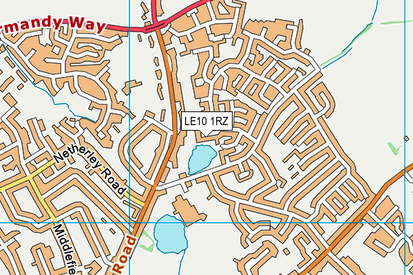LE10 1RZ map - OS VectorMap District (Ordnance Survey) LE10 1RZ map - OS VectorMap District (Ordnance Survey)