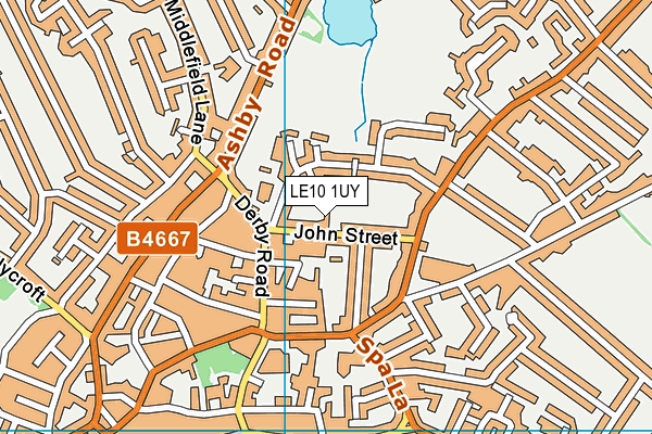 LE10 1UY map - OS VectorMap District (Ordnance Survey) LE10 1UY map - OS VectorMap District (Ordnance Survey)