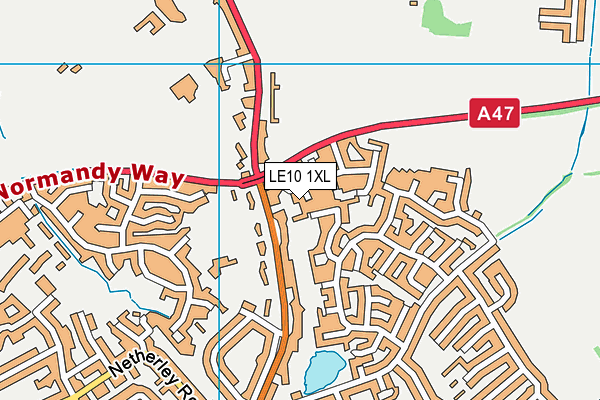 LE10 1XL map - OS VectorMap District (Ordnance Survey) LE10 1XL map - OS VectorMap District (Ordnance Survey)