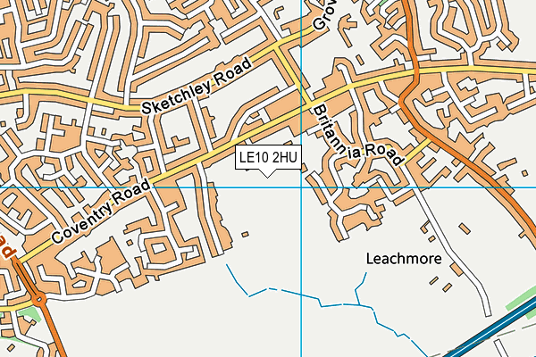 LE10 2HU map - OS VectorMap District (Ordnance Survey) LE10 2HU map - OS VectorMap District (Ordnance Survey)