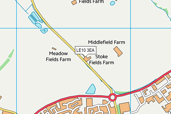 LE10 3EA map - OS VectorMap District (Ordnance Survey) LE10 3EA map - OS VectorMap District (Ordnance Survey)