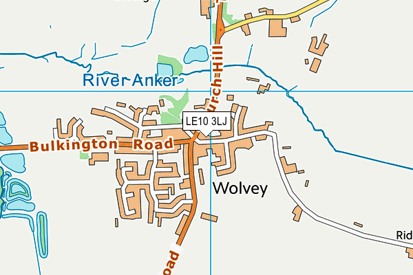 LE10 3LJ map - OS VectorMap District (Ordnance Survey) LE10 3LJ map - OS VectorMap District (Ordnance Survey)