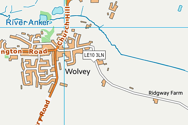 LE10 3LN map - OS VectorMap District (Ordnance Survey) LE10 3LN map - OS VectorMap District (Ordnance Survey)