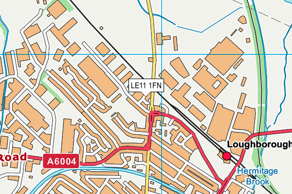 LE11 1FN map - OS VectorMap District (Ordnance Survey) LE11 1FN map - OS VectorMap District (Ordnance Survey)