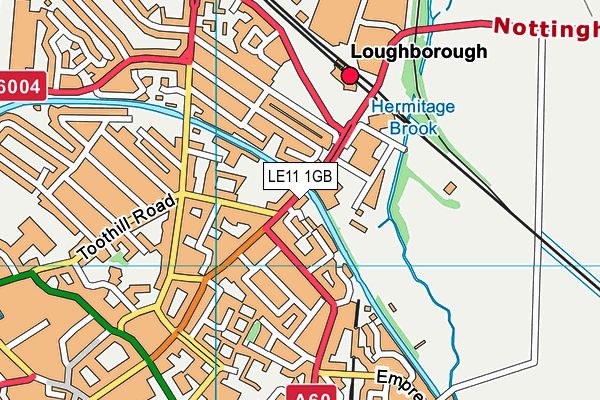 LE11 1GB map - OS VectorMap District (Ordnance Survey) LE11 1GB map - OS VectorMap District (Ordnance Survey)