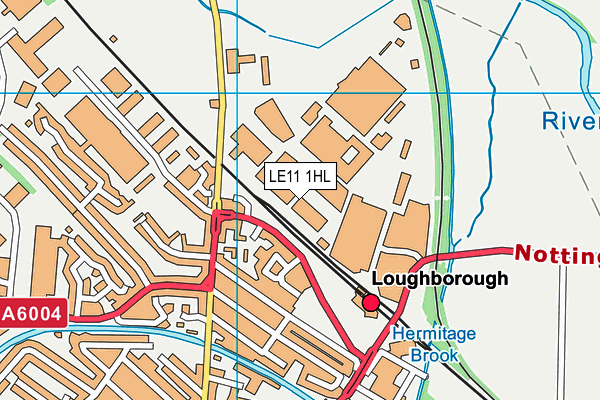 LE11 1HL map - OS VectorMap District (Ordnance Survey) LE11 1HL map - OS VectorMap District (Ordnance Survey)
