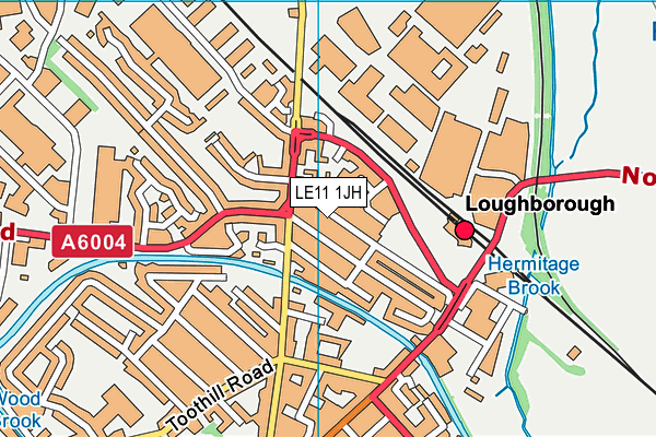 LE11 1JH map - OS VectorMap District (Ordnance Survey) LE11 1JH map - OS VectorMap District (Ordnance Survey)