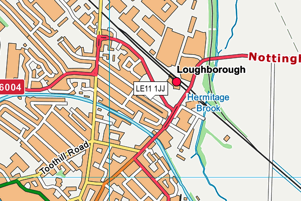 LE11 1JJ map - OS VectorMap District (Ordnance Survey) LE11 1JJ map - OS VectorMap District (Ordnance Survey)