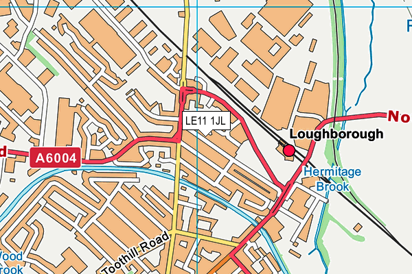 LE11 1JL map - OS VectorMap District (Ordnance Survey) LE11 1JL map - OS VectorMap District (Ordnance Survey)