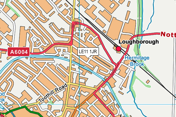 LE11 1JR map - OS VectorMap District (Ordnance Survey) LE11 1JR map - OS VectorMap District (Ordnance Survey)
