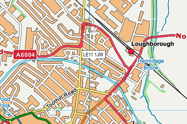 LE11 1JW map - OS VectorMap District (Ordnance Survey) LE11 1JW map - OS VectorMap District (Ordnance Survey)