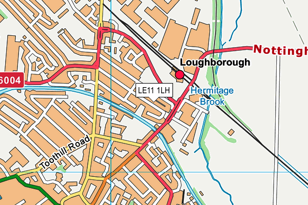 LE11 1LH map - OS VectorMap District (Ordnance Survey) LE11 1LH map - OS VectorMap District (Ordnance Survey)