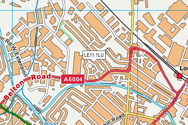 LE11 1LU map - OS VectorMap District (Ordnance Survey) LE11 1LU map - OS VectorMap District (Ordnance Survey)