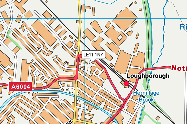 LE11 1NY map - OS VectorMap District (Ordnance Survey) LE11 1NY map - OS VectorMap District (Ordnance Survey)