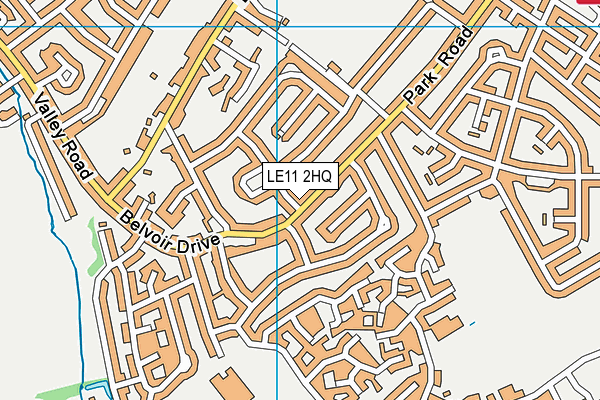 LE11 2HQ map - OS VectorMap District (Ordnance Survey) LE11 2HQ map - OS VectorMap District (Ordnance Survey)