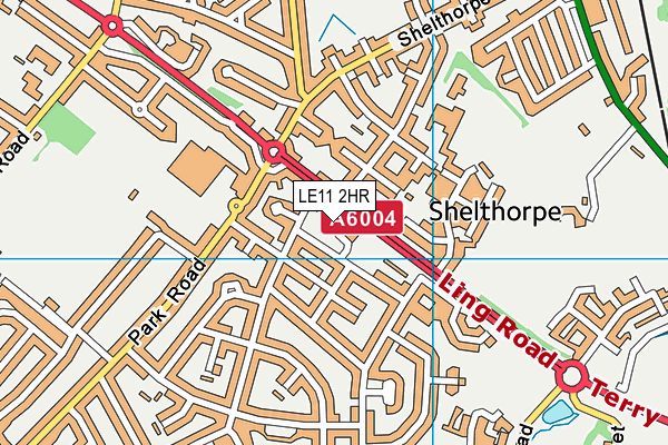 LE11 2HR map - OS VectorMap District (Ordnance Survey) LE11 2HR map - OS VectorMap District (Ordnance Survey)