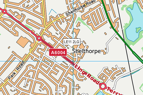 LE11 2LG map - OS VectorMap District (Ordnance Survey) LE11 2LG map - OS VectorMap District (Ordnance Survey)