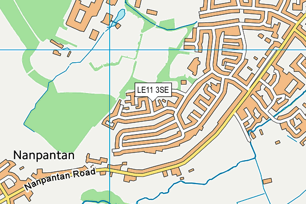 LE11 3SE map - OS VectorMap District (Ordnance Survey) LE11 3SE map - OS VectorMap District (Ordnance Survey)