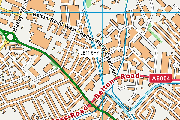 LE11 5HY map - OS VectorMap District (Ordnance Survey) LE11 5HY map - OS VectorMap District (Ordnance Survey)