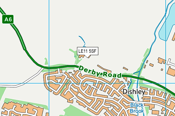 LE11 5SF map - OS VectorMap District (Ordnance Survey) LE11 5SF map - OS VectorMap District (Ordnance Survey)