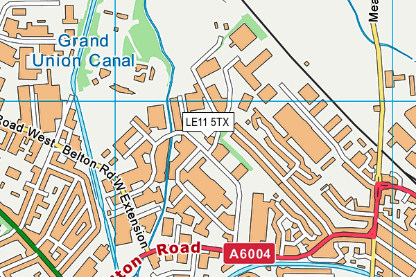 LE11 5TX map - OS VectorMap District (Ordnance Survey) LE11 5TX map - OS VectorMap District (Ordnance Survey)