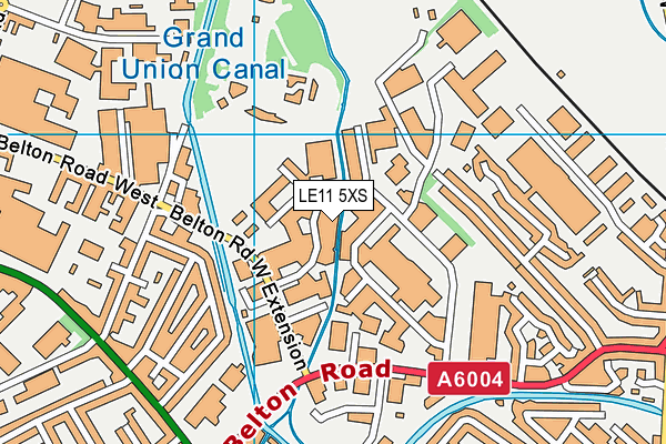 LE11 5XS map - OS VectorMap District (Ordnance Survey) LE11 5XS map - OS VectorMap District (Ordnance Survey)