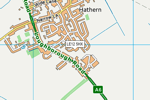 LE12 5HX map - OS VectorMap District (Ordnance Survey) LE12 5HX map - OS VectorMap District (Ordnance Survey)