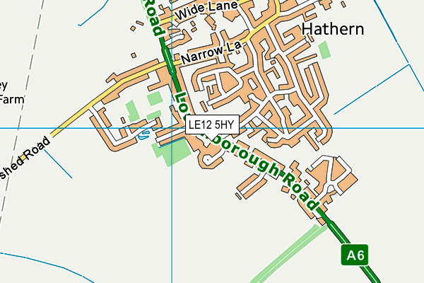 LE12 5HY map - OS VectorMap District (Ordnance Survey) LE12 5HY map - OS VectorMap District (Ordnance Survey)