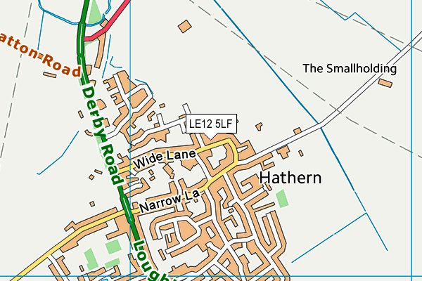 LE12 5LF map - OS VectorMap District (Ordnance Survey) LE12 5LF map - OS VectorMap District (Ordnance Survey)