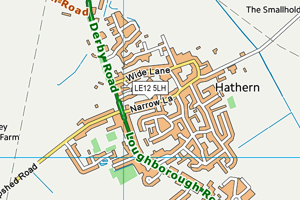 LE12 5LH map - OS VectorMap District (Ordnance Survey) LE12 5LH map - OS VectorMap District (Ordnance Survey)