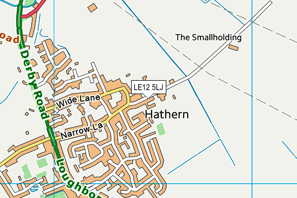 LE12 5LJ map - OS VectorMap District (Ordnance Survey) LE12 5LJ map - OS VectorMap District (Ordnance Survey)