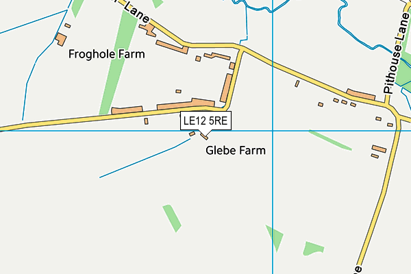 LE12 5RE map - OS VectorMap District (Ordnance Survey) LE12 5RE map - OS VectorMap District (Ordnance Survey)