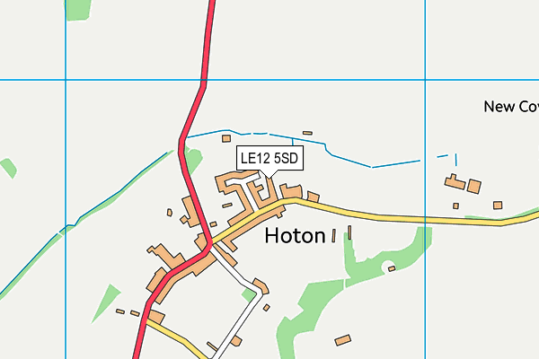 LE12 5SD map - OS VectorMap District (Ordnance Survey) LE12 5SD map - OS VectorMap District (Ordnance Survey)