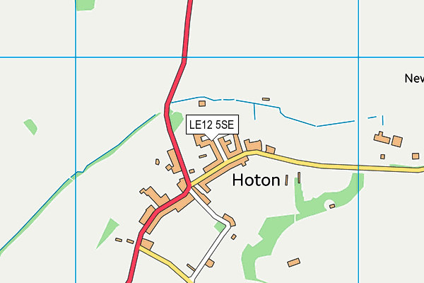 LE12 5SE map - OS VectorMap District (Ordnance Survey) LE12 5SE map - OS VectorMap District (Ordnance Survey)