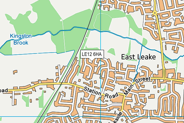 LE12 6HA map - OS VectorMap District (Ordnance Survey) LE12 6HA map - OS VectorMap District (Ordnance Survey)