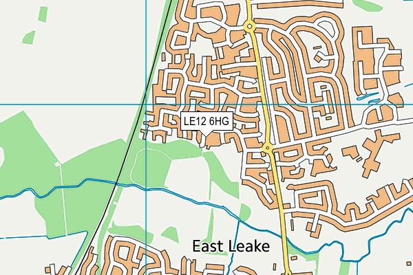LE12 6HG map - OS VectorMap District (Ordnance Survey) LE12 6HG map - OS VectorMap District (Ordnance Survey)