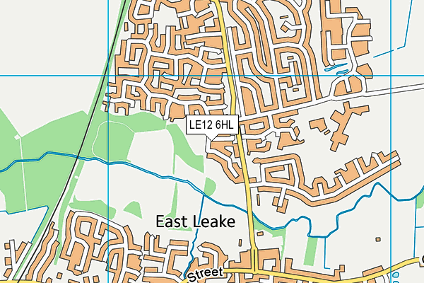 LE12 6HL map - OS VectorMap District (Ordnance Survey) LE12 6HL map - OS VectorMap District (Ordnance Survey)
