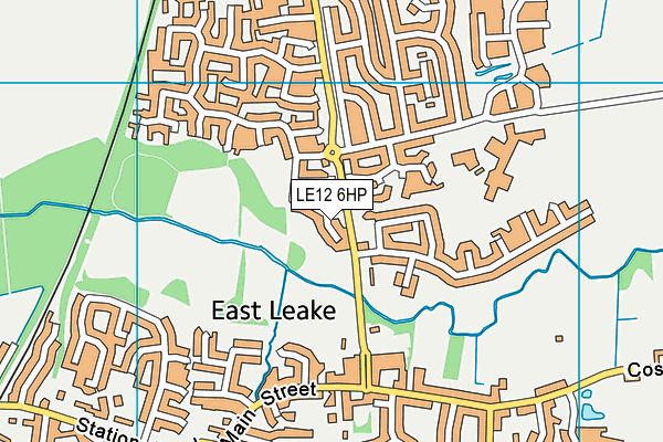 LE12 6HP map - OS VectorMap District (Ordnance Survey) LE12 6HP map - OS VectorMap District (Ordnance Survey)