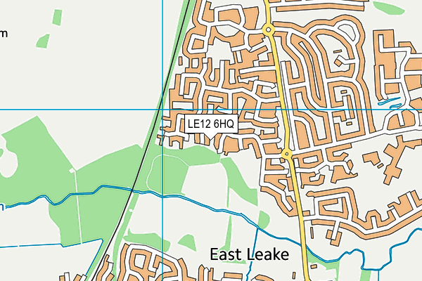 LE12 6HQ map - OS VectorMap District (Ordnance Survey) LE12 6HQ map - OS VectorMap District (Ordnance Survey)