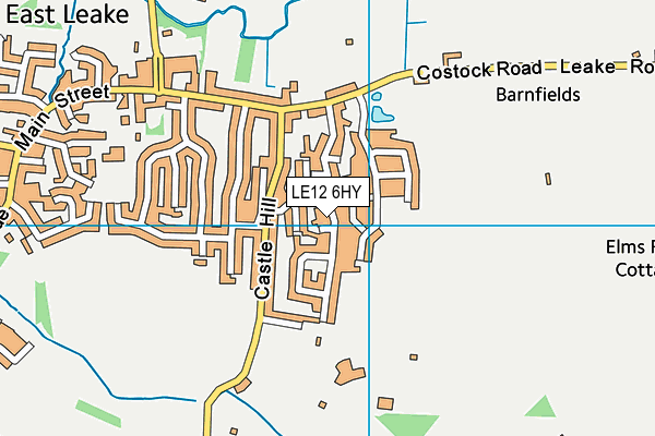 LE12 6HY map - OS VectorMap District (Ordnance Survey) LE12 6HY map - OS VectorMap District (Ordnance Survey)